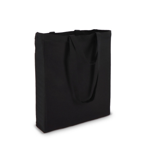 Torba bawełniana OEKO-TEX® 38 x 10 x 42 cm 140 g/m² Czarny LT95383-N0002 (3)