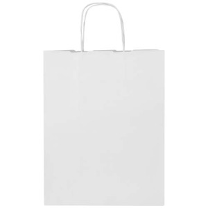 Kraft torba papierowa 80–90 g/m2 ze skręcanymi uchwytami — 25 x 15 x 32 cm