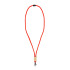 Paracord R-PET lanyard Czerwony LT95306-N0021  thumbnail