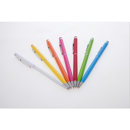 Długopis, touch pen jasnozielony V1637-10 (1)