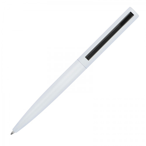 Długopis aluminiowy z recyklingu półżelowy WIEBKE Biały 1388706 (2)
