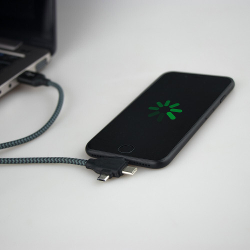 Kabel do ładowania i synchronizacji | Evans Szary V0175-19 (1)