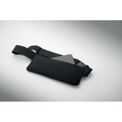 Sportowa saszetka 600D RPET Czarny MO2945-03 (4)