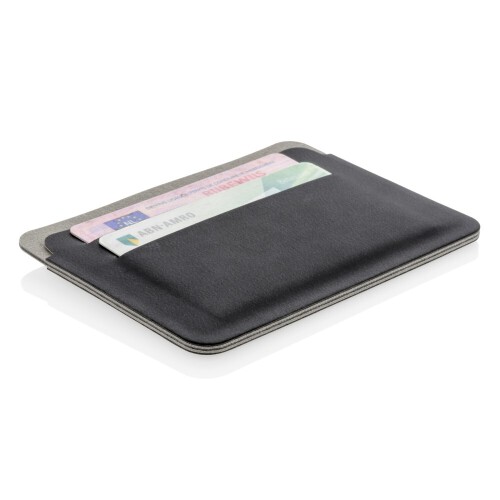 Etui na karty kredytowe Quebec, ochrona RFID czarny, szary P820.671 (14)