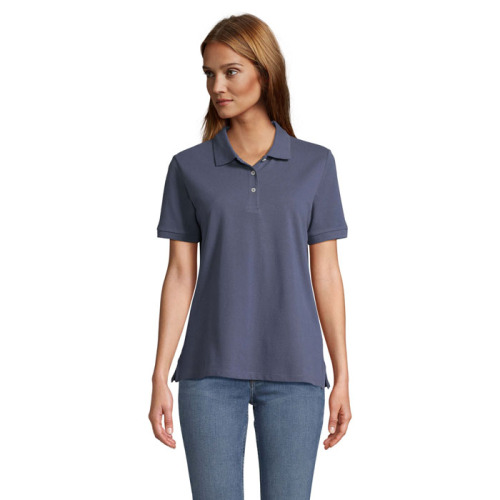PACIFIC WOMEN POLO Denim S04440-DM-XS 