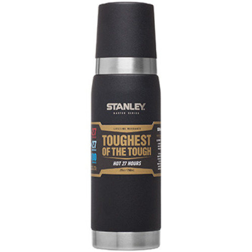 TERMOS STANLEY UNBREAKABLE THERMAL BOTTLE 0,75 L / 25 OZ Czarny 1002660002 (1)