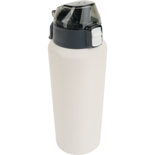 Butelka termiczna stalowa z recyklingu PUENTE ALTO MoLu 600 ml Biały 481506 