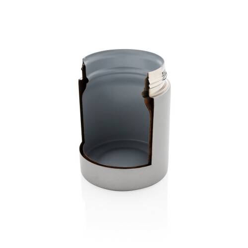 Pojemnik na żywność 400 ml z powłoką ceramiczną Bogota srebrny, czarny P432.971 (7)