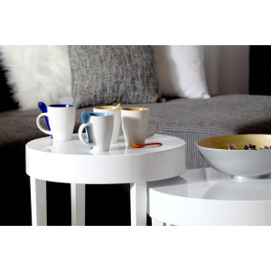 Kubek ceramiczny 300 ml z łyżeczką