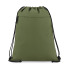 Torba ze sznurkiem z powlekanego PU R-PET 600D, wymiary 33 x 42 cm Oliwkowa zieleń LT91394-N0043 (2) thumbnail