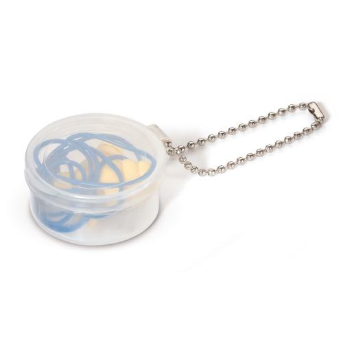 Zatyczki do uszu na sznurku Niebieski / żółty LT90342-N1141 