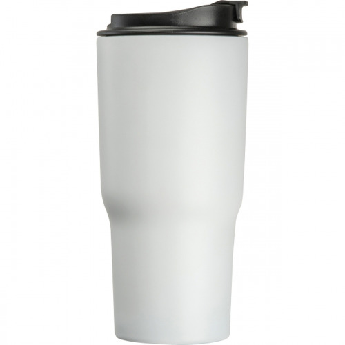 Kubek termiczny 550 ml ze stali z recyklingu DANA Biały 8523906 (6)