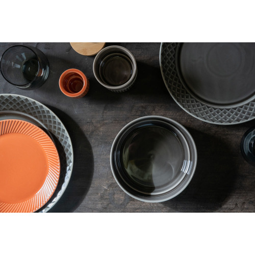 Mała miseczka COFFEE & MORE 2-szt, szary Default 5018071- (17)