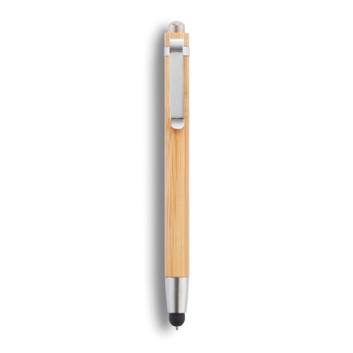 Bambusowy długopis, touch pen brązowy P610.509 (2)