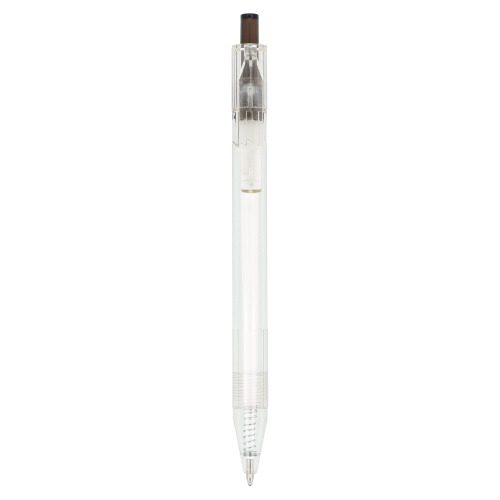 Długopis R-PET Transparentny / czarny LT80562-N0402 (1)