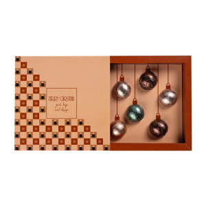 Praliny Sweet Sphere Baubles Box 6 Szt