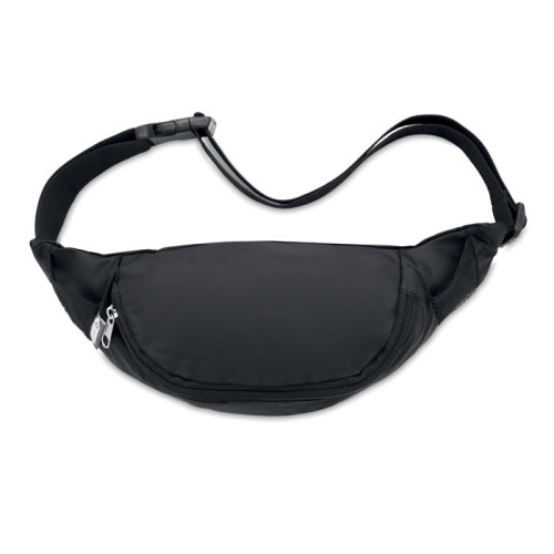 Saszetka biodrowa 210D RPET Czarny MO6213-03 (1)