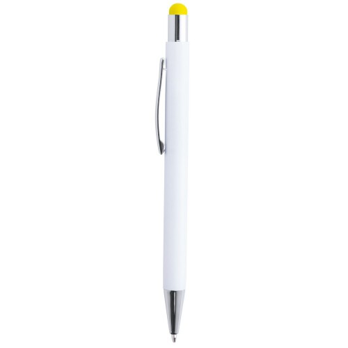 Długopis, touch pen żółty V1939-08 