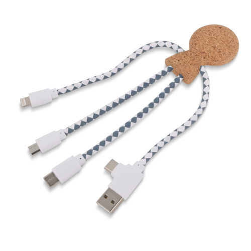 Xoopar Mr. Bio Cork Charging Cable Naturalny LT41017-N0094 (4)