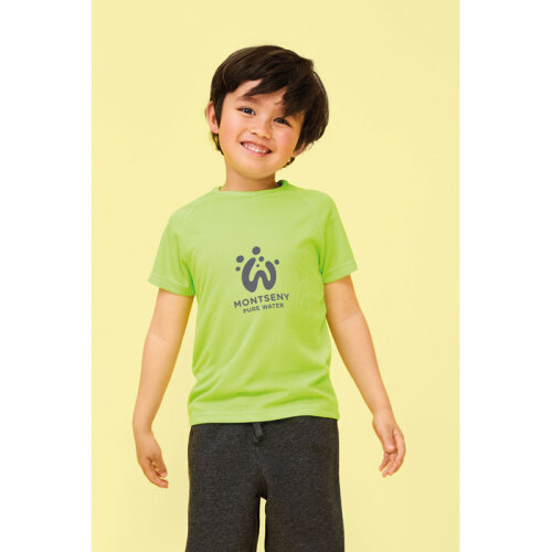 SPORTY Dziecięcy T-Shirt Czarny / Czarny opal S01166-BK-XL (3)