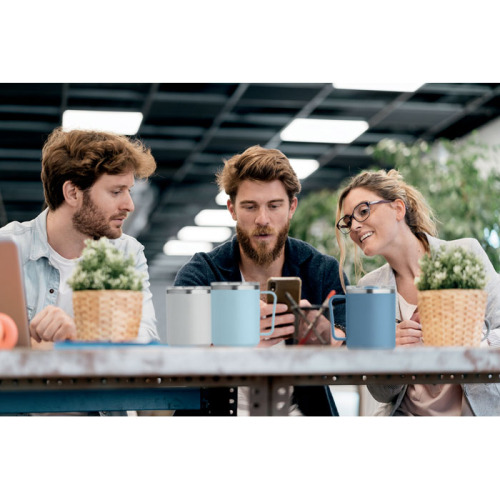 Kubek z 2 ściankami 400 ml Bialy MO2900-06 (9)