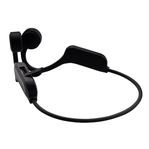 Kostne słuchawki bezprzewodowe | Jasmine czarny V1417-03 (4)