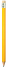 Ołówek z gumką żółty V7682-08/A  thumbnail
