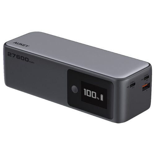 Power bank 27600 mAh, 140 W, Aukey Srebrny VAM15-32 (6)