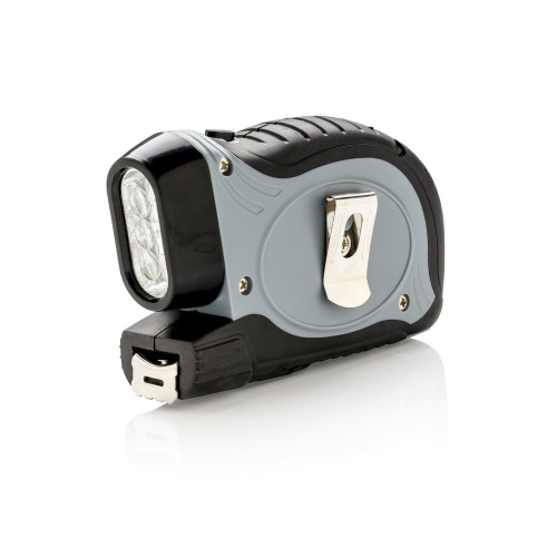 Miara 5m, latarka LED Szary, czarny P113.271 (1)