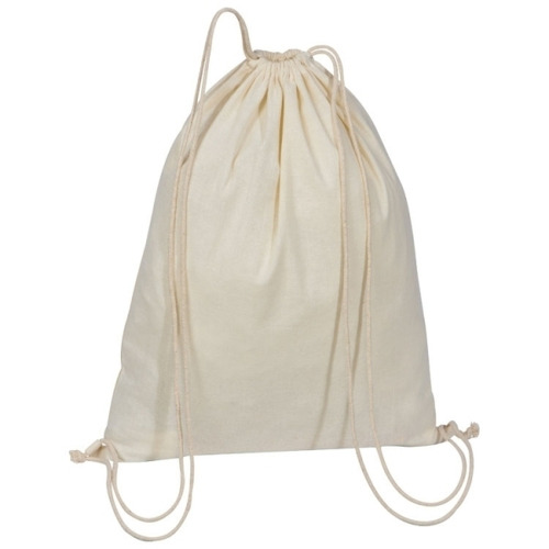 Worek sportowy bawełniany 140g/m2 SUVA Biały 346606 