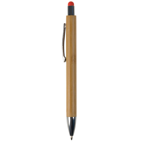 Bambusowy długopis Stylus New york Pomarańczowy LT87285-N0026 (2)