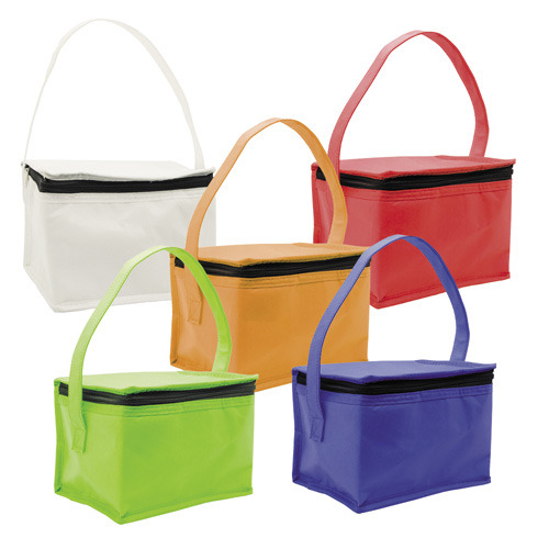 Torba termiczna na 6 puszek, włoknina 80g / Himmy Biały IP31022100 (6)
