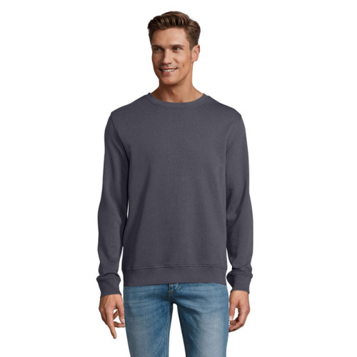 KOMET SWEATER 280g     Deep Charcoal Grey S03574-DE-S 