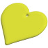 RFX™ reflective odblaskowa zawieszka z PVC, serce Neonowy żółty 1PR09013 (2) thumbnail