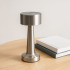 Lampa stołowa Lumo z 3 trybami świecenia i możliwością ściemniania Srebrny LT93354-N0005 (2) thumbnail