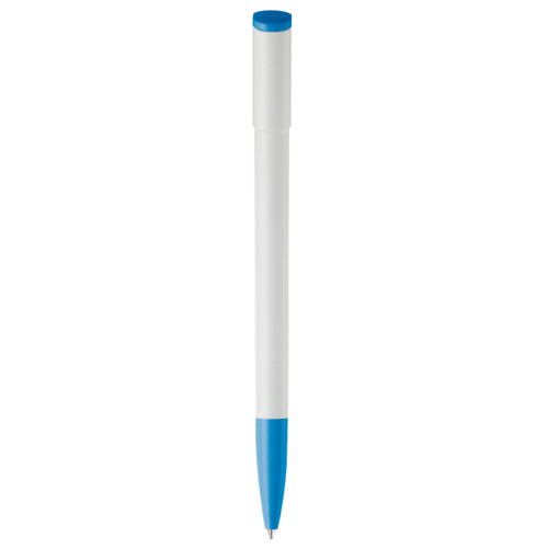 Długopis Deniro Biały / jasnoniebieski LT87951-N0112 (2)