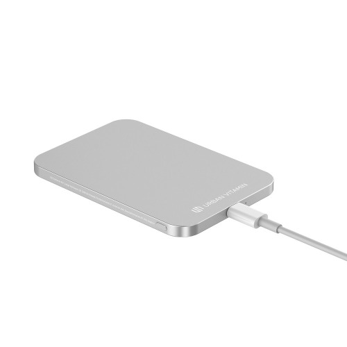 Power bank 3000 mAh Urban Vitamin Burbank, RABS Srebrny P322.812 (1)