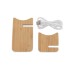 Składana bambusowa ładowarka bezprzewodowa 10W B'RIGHT, stojak na telefon drewno V0189-17 (3) thumbnail