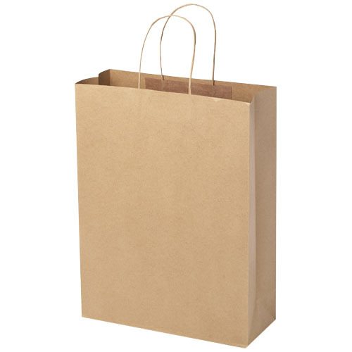 Torba z papieru Kraft ze skręconymi uchwytami – 31 x 12 x 41 cm Kraftowy brąz 1ZM01006 (3)