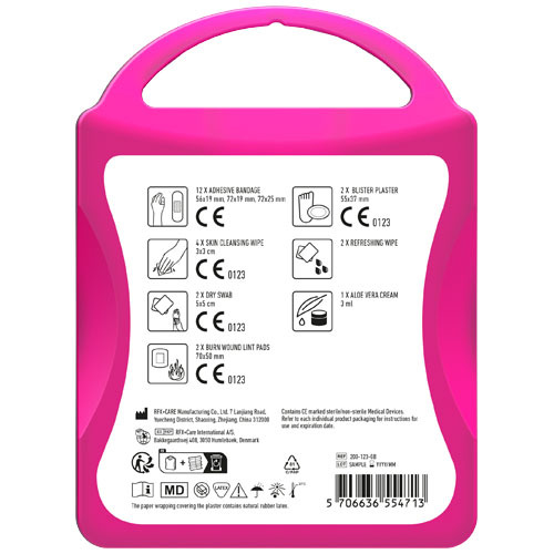 MyKit Zestaw pierwszej pomocy - Podróż Plus Przezroczysta magenta 1Z250805 (4)