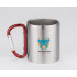 Kubek z karabińczykiem CAMPIC 200 ml Czerwony 16400-04 (8) thumbnail