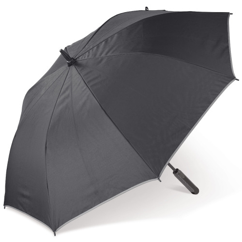 Deluxe 25 automatycznie otwierany parasol z podwójną czaszą Czarny / szary LT97101-N0261 (2)