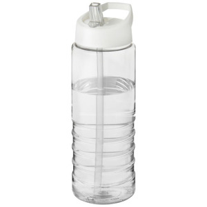 Bidon H2O Treble o pojemności 750 ml z wieczkiem z dzióbkiem Przezroczysty