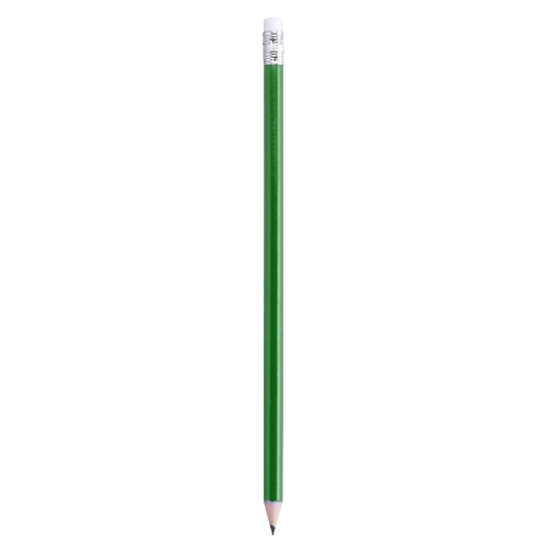 Ołówek z gumką zielony V7682-06 
