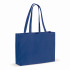 Torba z bawełny z recyklingu z dnem 140g/m² 49x14x37cm Niebieski LT95243-N0011  thumbnail