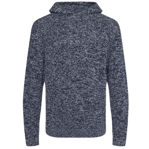 Bluza Klasyczna Dzianinowa z Recyklingu - Charcoal & Black