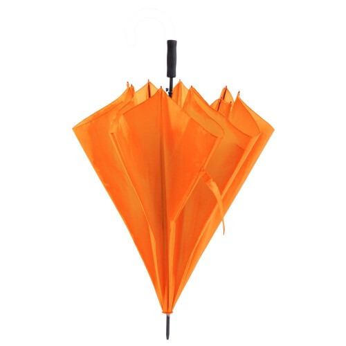 Duży wiatroodporny parasol automatyczny pomarańczowy V0721-07 