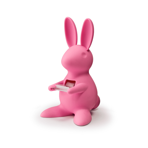 Podajnik taśmy Desk Bunny Różowy QL10114-PK 