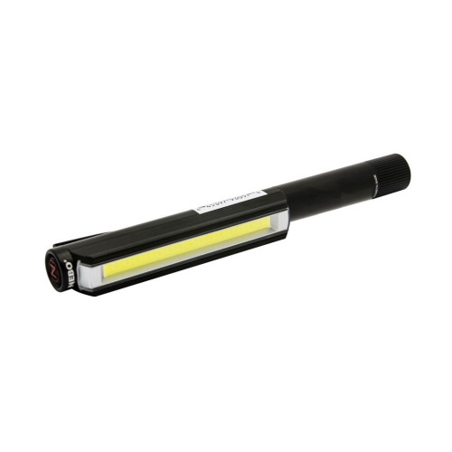 NEBO Latarka LIL LARRY, czarna - 250 lumenów, COB LED, 3 tryby pracy Czarny EXPNE6373-CZ (1)