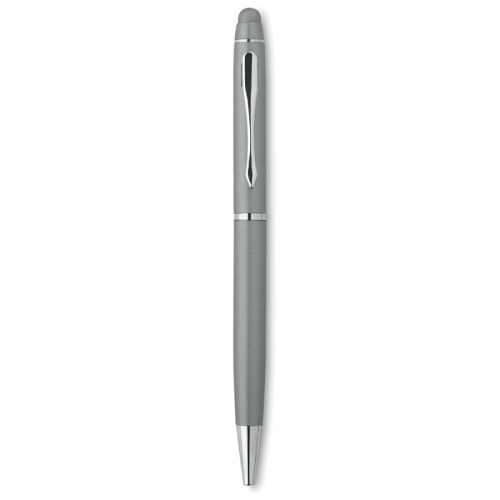Aluminiowy długopis w tubie tytanowy MO8632-18 